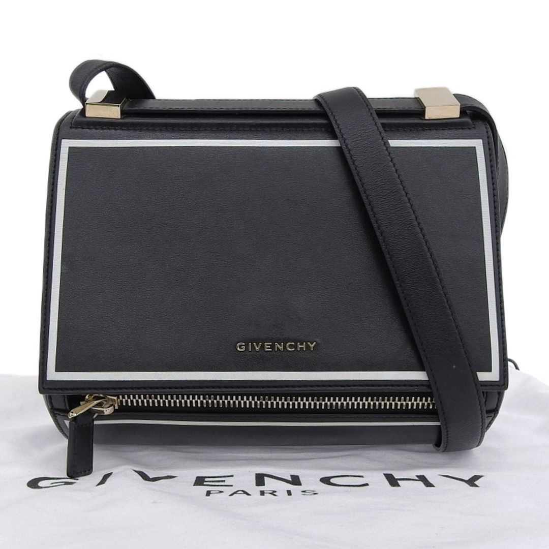 極美品】GIVENCHY パンドラ ボックス 2way ショルダーバッグ 黒 極美品】GIVENCHY パンドラ ボックス 2way ショルダーバッグ 黒