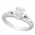 BVLGARI ブルガリ インコントロ ダモーレ INCONTRO DAMORE ダイヤ(D0.40ct D-VS2-3VG) リング Ref.355808 サイズ約7号 #47 Pt950 プラチナ【送料無料】指輪 ソリテール【中古】32440606