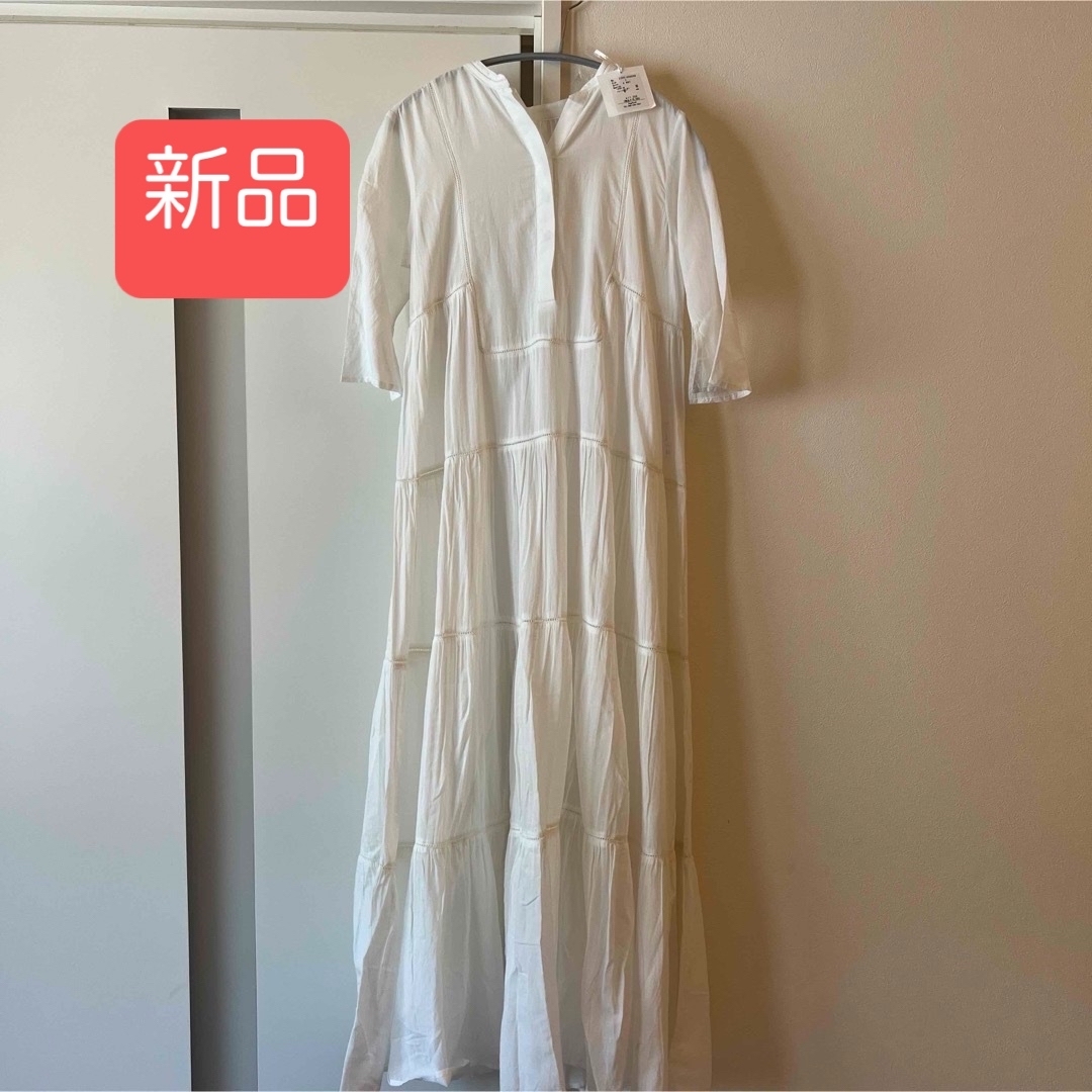 新品【AgAwd】tiered ladder dress ティアードラダードレス