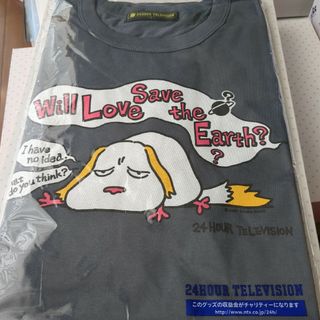 チャリTシャツ　2024 グレー　Lサイズ 新品未使用品(Tシャツ/カットソー(半袖/袖なし))