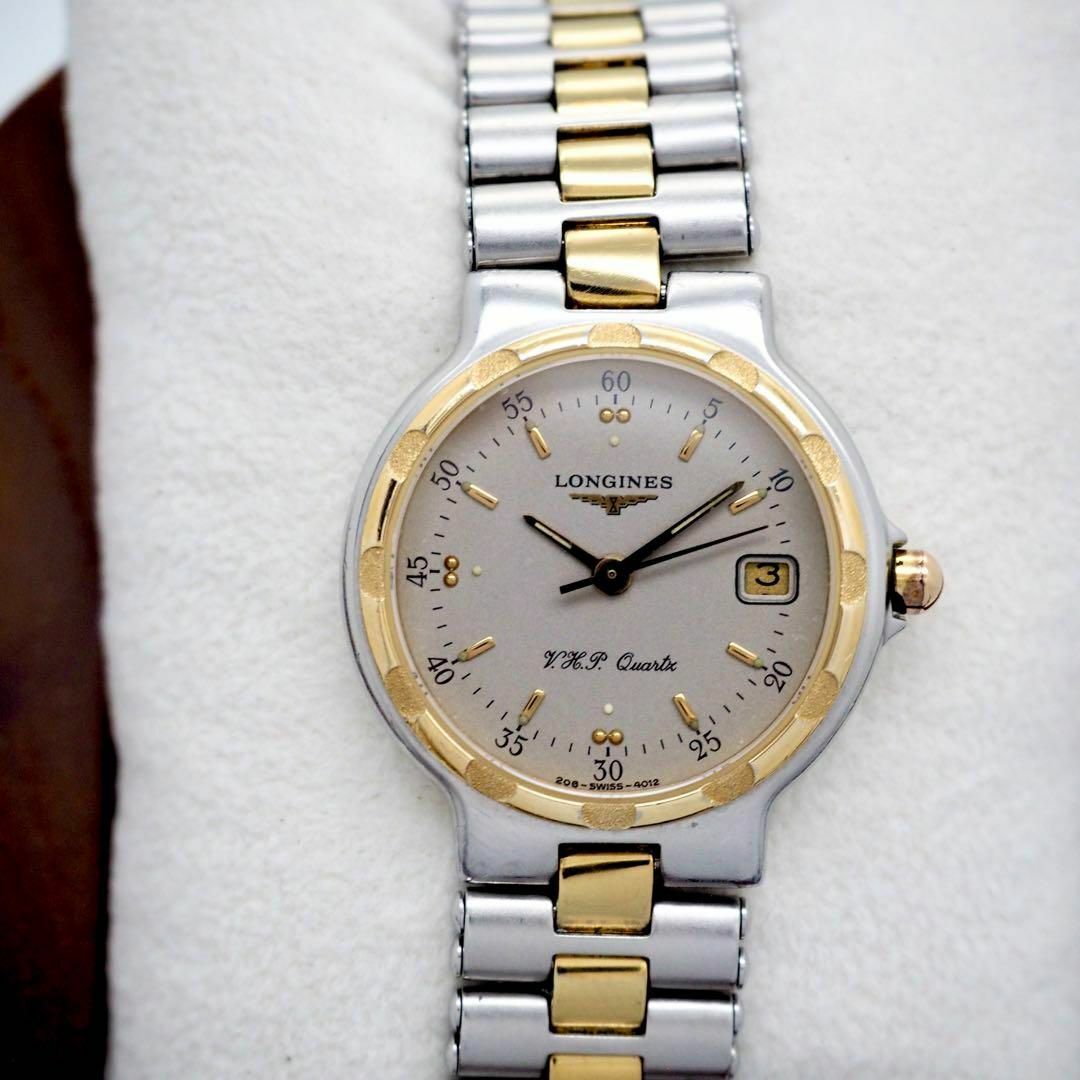 LONGINES - 15【美品】LONGINES コンクエスト VHPクォーツ LONGINES - 15【美品】LONGINES コンクエスト VHPクォーツ