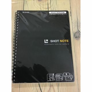 キングジム(キングジム)のキングジム ショットノート ツインリングタイプ Lサイズ A5 9122 黒(ノート/メモ帳/ふせん)