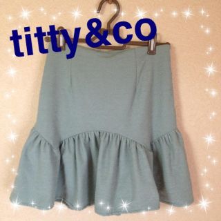 ティティアンドコー(titty&co)のティティ スカート♡ 未使用(ミニスカート)