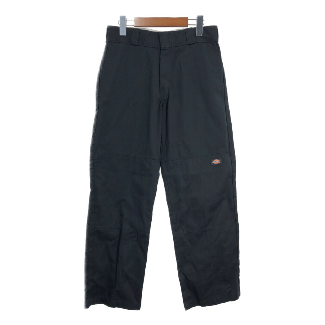 Dickies - Dickies ディッキーズ ダブルニー ワークパンツ ブラック (メンズ W30 L30) 中古 古着 R7780