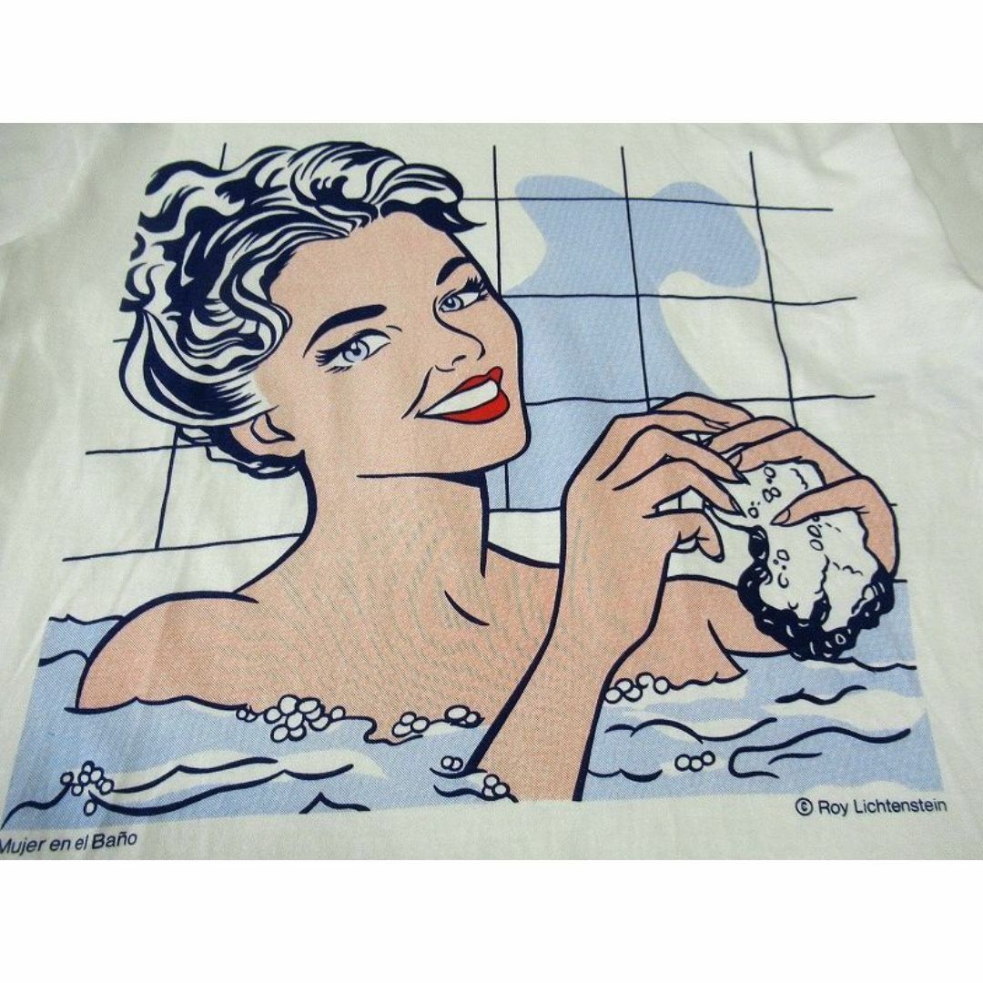 XL 90s ビンテージ ロイ・リキテンスタイン シルクスクリーン T XL 90s ビンテージ ロイ・リキテンスタイン シルクスクリーン T