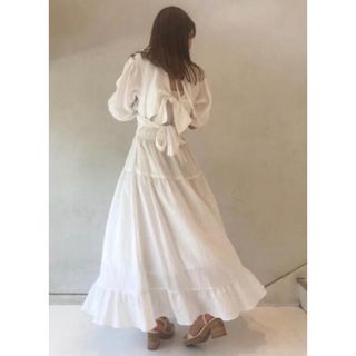 スナイデル(SNIDEL)のSNIDEL/カシュクールロングワンピース(ロングワンピース/マキシワンピース)