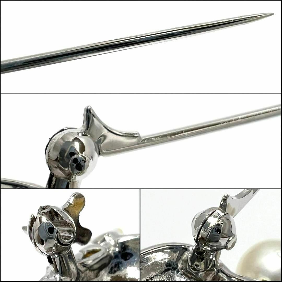 MIKIMOTO - 【真珠・ダイヤ】ミキモト レディース ブローチ MIKIMOTO - 【真珠・ダイヤ】ミキモト レディース ブローチ