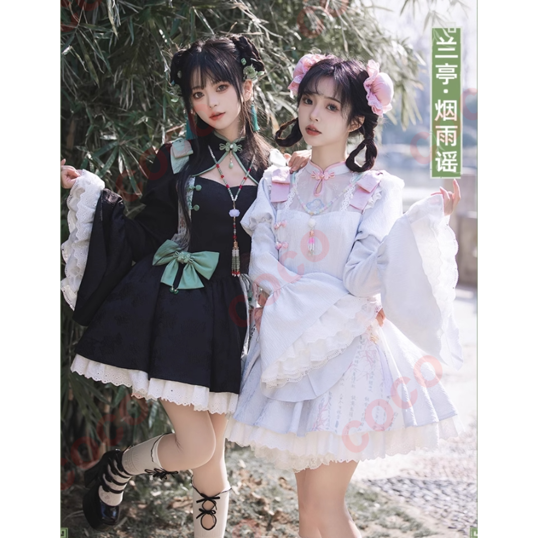 オリジナルlolita洋服中華風チャイナドレスロリータワンピースL288# オリジナルlolita洋服中華風チャイナドレスロリータワンピースL288#