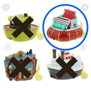 ディズニー(Disney)のディズニー　カプセルトイ　アクアトピア(キャラクターグッズ)