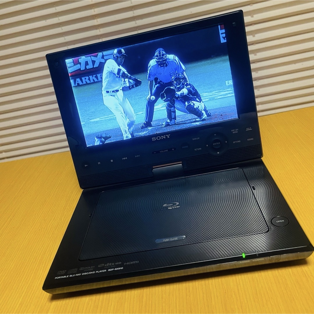 良品】SONY ポータブルブルーレイ/DVDプレーヤー BDP-SX910 良品】SONY ポータブルブルーレイ/DVDプレーヤー BDP-SX910