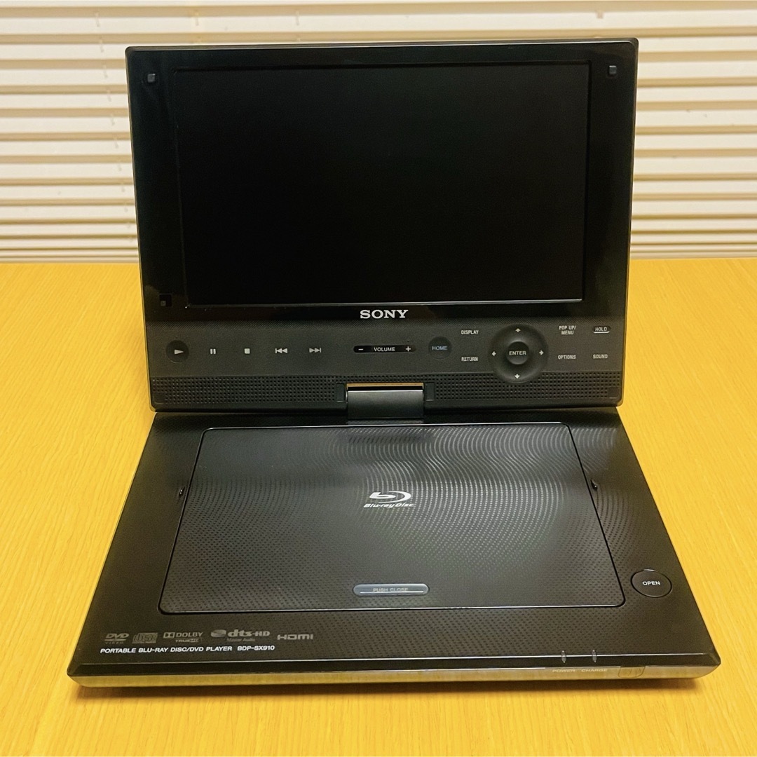 良品】SONY ポータブルブルーレイ/DVDプレーヤー BDP-SX910 良品】SONY ポータブルブルーレイ/DVDプレーヤー BDP-SX910