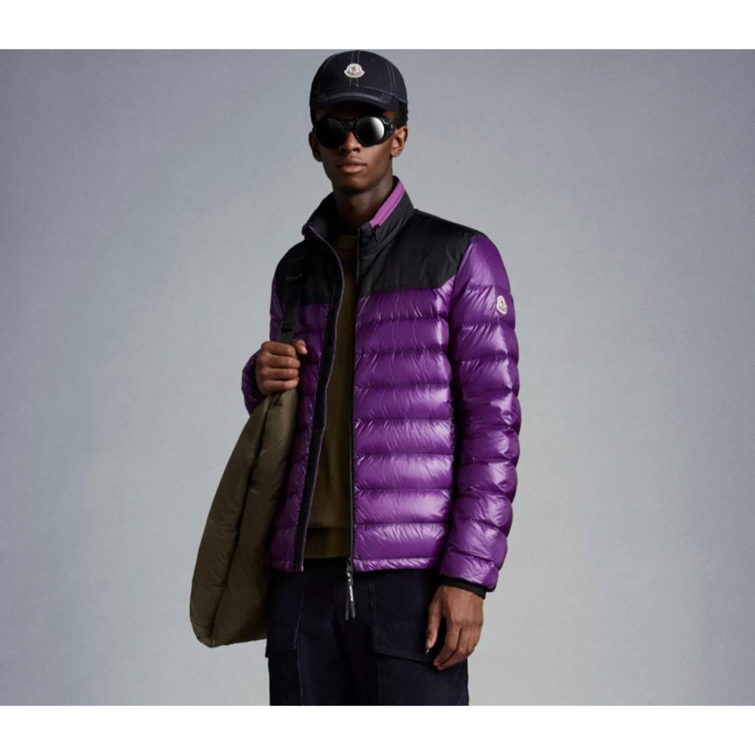 MONCLERモンクレールSILVEREメンズ ダウンジャケット紫色 MONCLERモンクレールSILVEREメンズ ダウンジャケット紫色