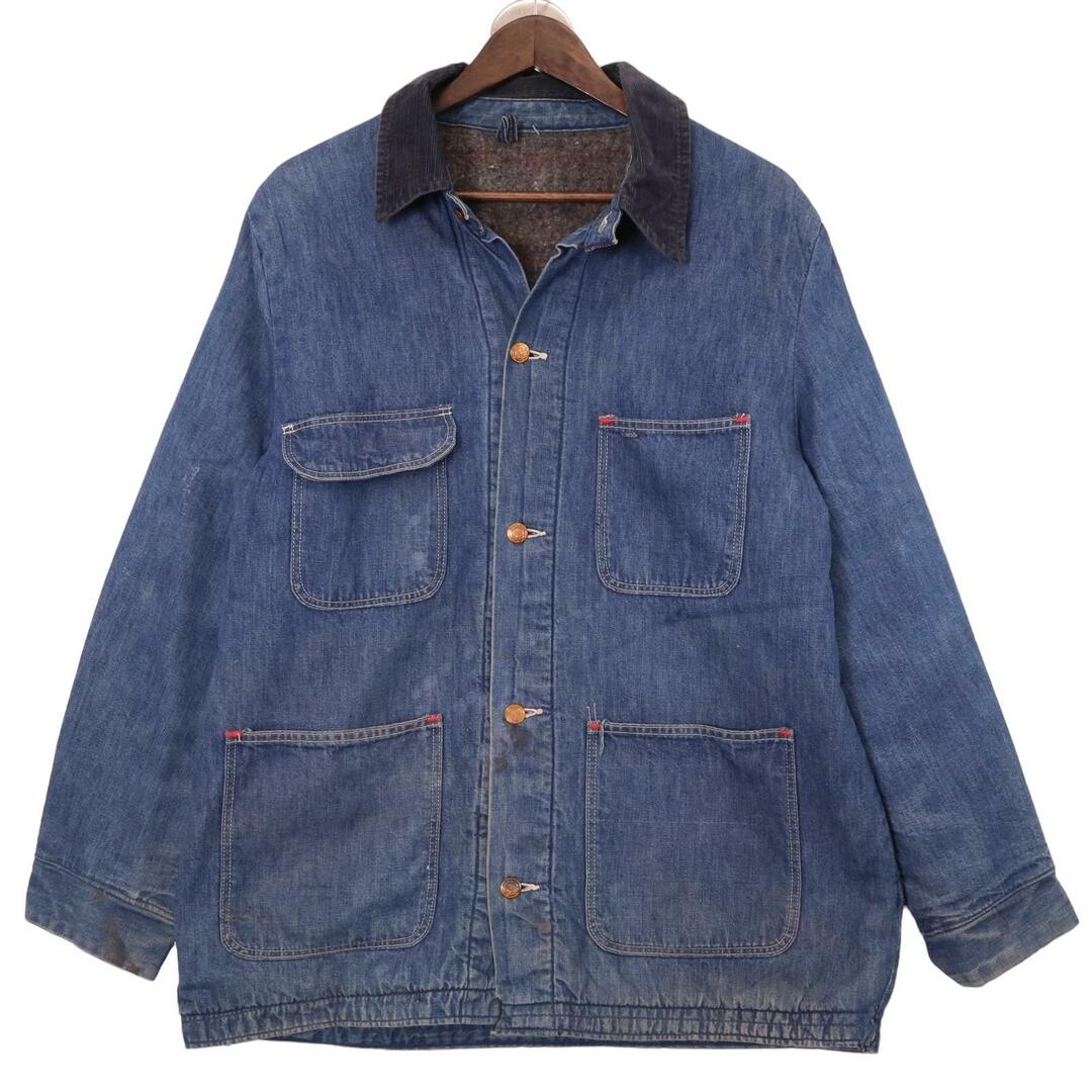 Wrangler - 70年代 Wrangler ラングラー デニムカバーオール Wrangler - 70年代 Wrangler ラングラー デニムカバーオール