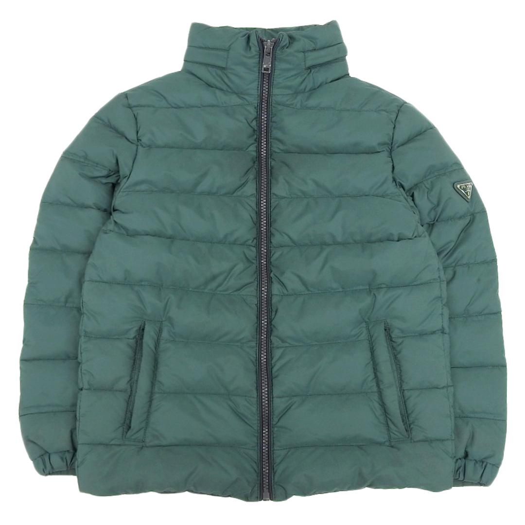 PRADA - 美品 プラダ PRADA 現行黒タグ 三角ロゴ ダウン PRADA - 美品 プラダ PRADA 現行黒タグ 三角ロゴ ダウン