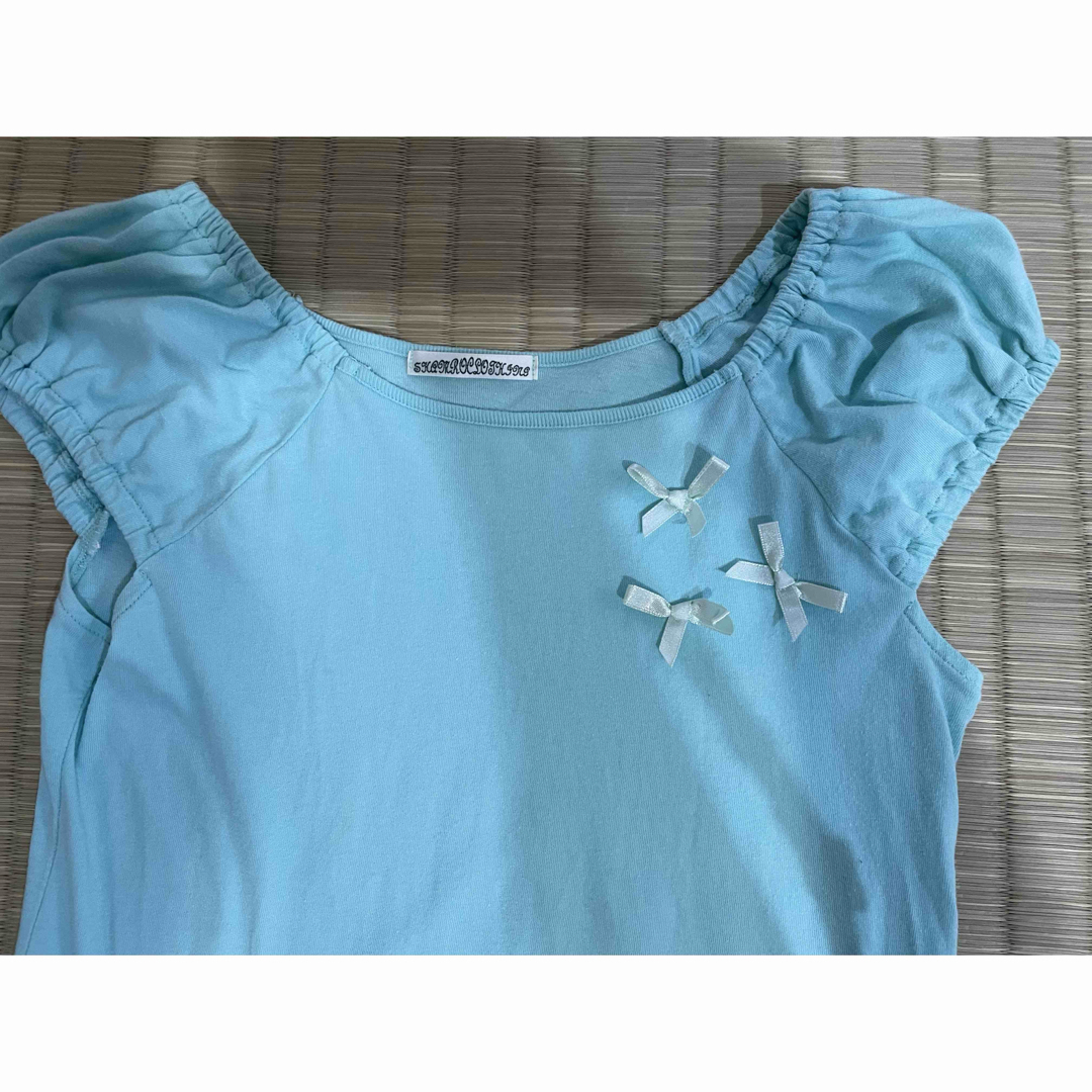 シャムロックロージング　ワンピース長袖、半袖セット140 キッズ/ベビー/マタニティのキッズ服女の子用(90cm~)(ワンピース)の商品写真