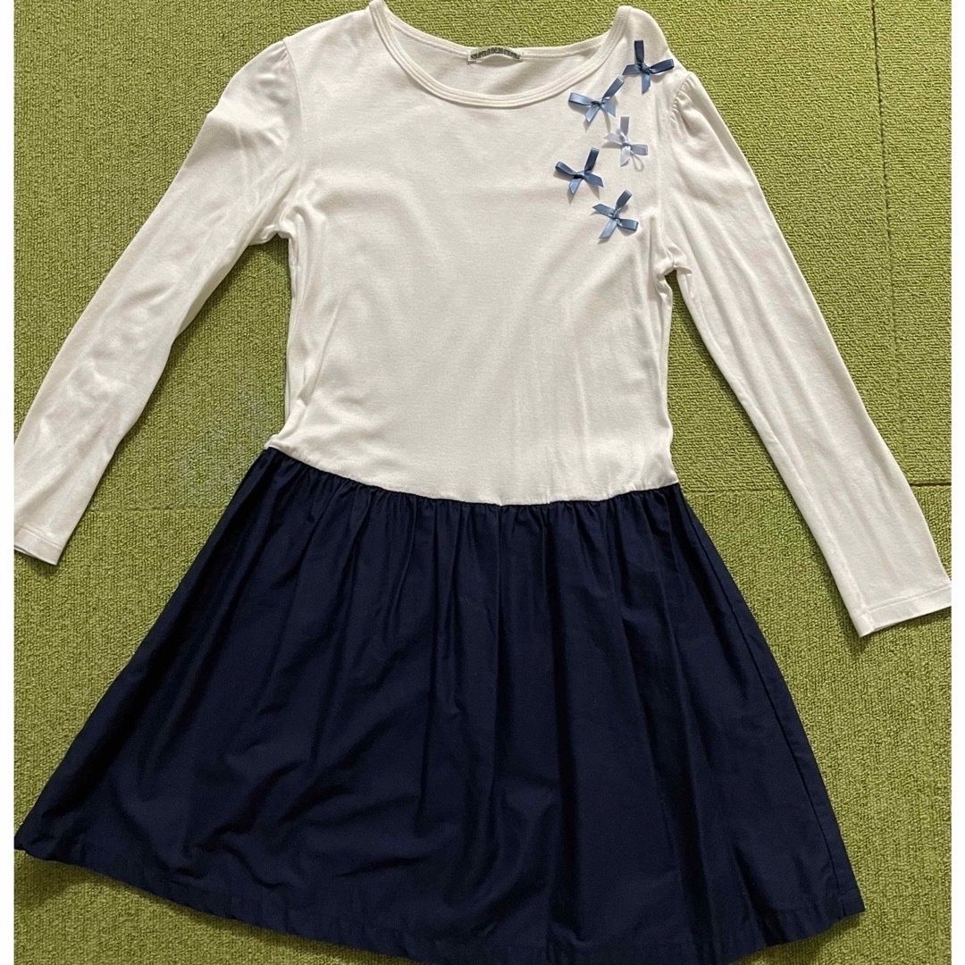 シャムロックロージング　ワンピース長袖、半袖セット140 キッズ/ベビー/マタニティのキッズ服女の子用(90cm~)(ワンピース)の商品写真
