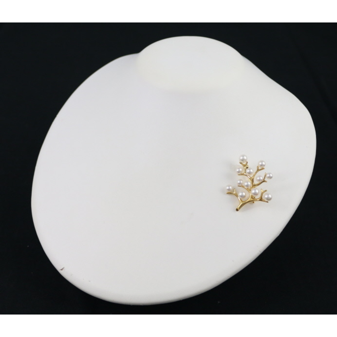 MIKIMOTO - ミキモト ブローチ パール アコヤ真珠 4.3-5.4mm MIKIMOTO - ミキモト ブローチ パール アコヤ真珠 4.3-5.4mm