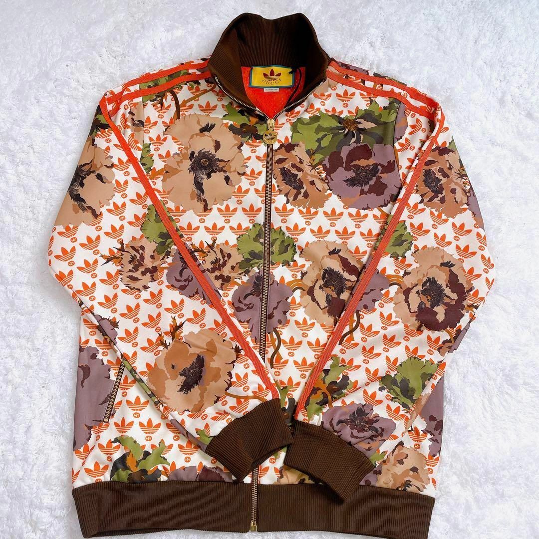 GUCCI - 【新品】adidas×GUCCI セットアップ ジャージ上下 花柄 GUCCI - 【新品】adidas×GUCCI セットアップ ジャージ上下 花柄