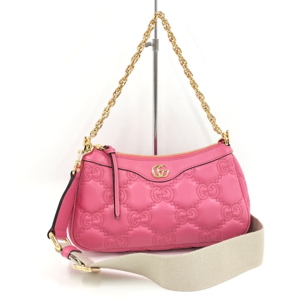 GUCCI - GUCCI ショルダーバッグ ピンク レザー 735049の通販 by GUCCI - GUCCI ショルダーバッグ ピンク レザー 735049の通販 by