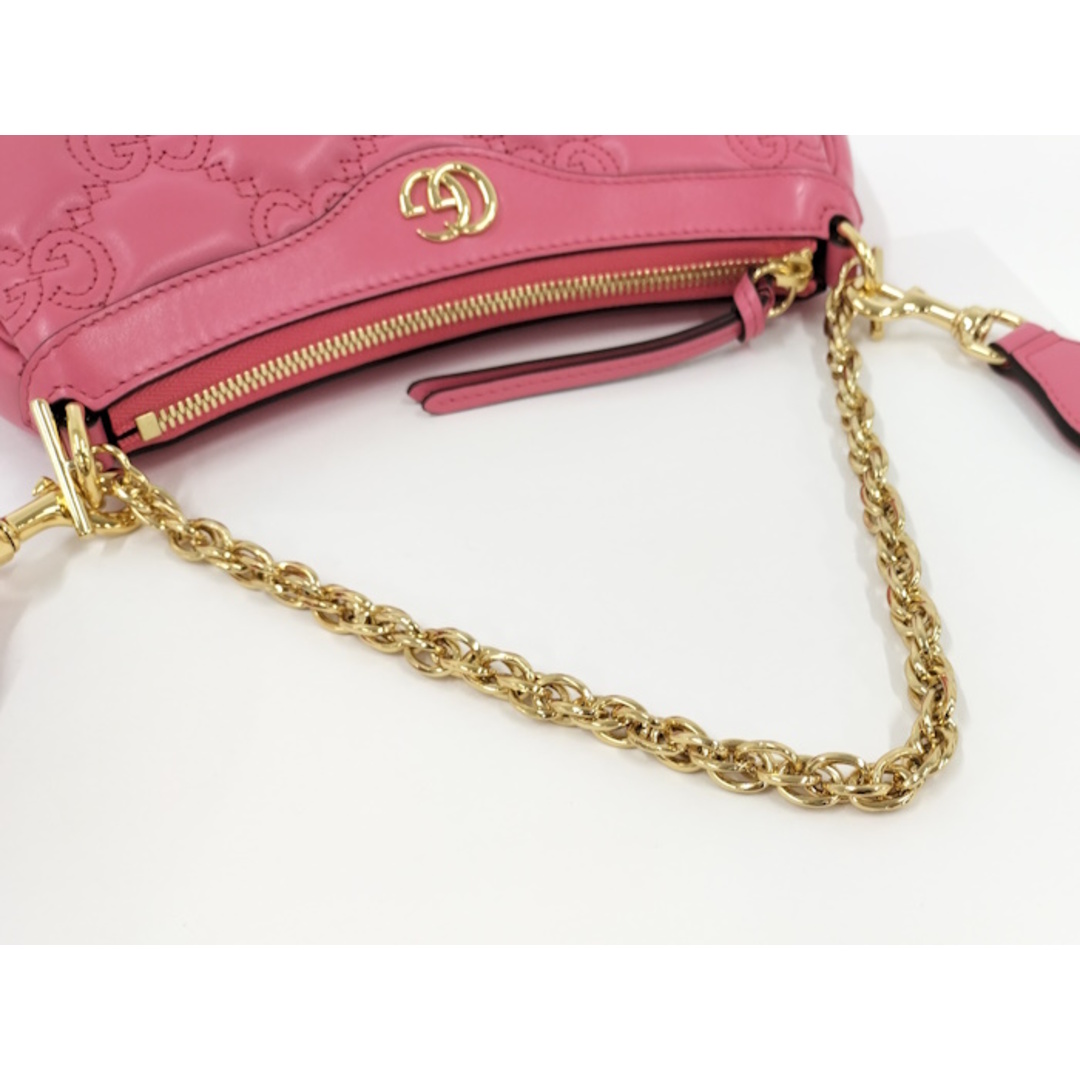 GUCCI - GUCCI ショルダーバッグ ピンク レザー 735049の通販 by GUCCI - GUCCI ショルダーバッグ ピンク レザー 735049の通販 by