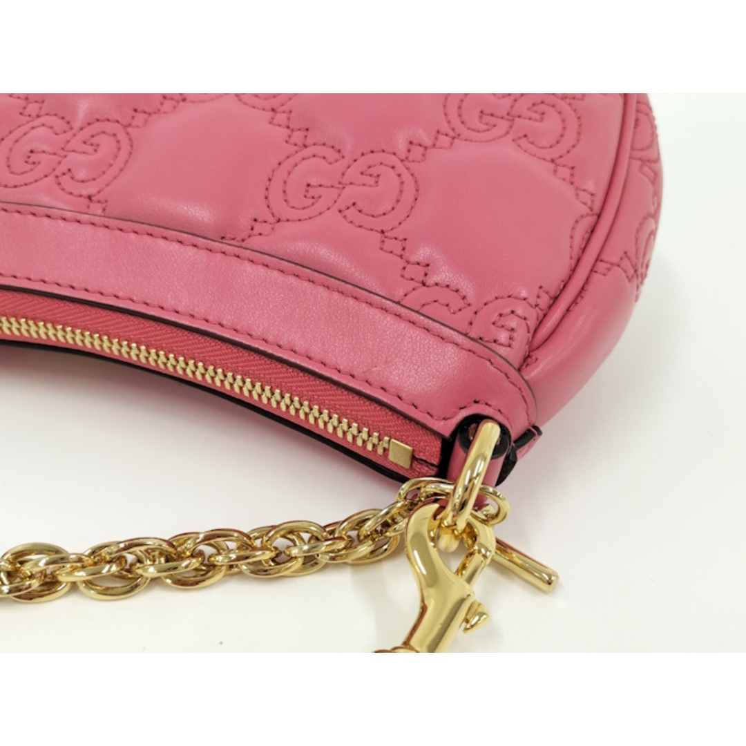 GUCCI - GUCCI ショルダーバッグ ピンク レザー 735049の通販 by GUCCI - GUCCI ショルダーバッグ ピンク レザー 735049の通販 by