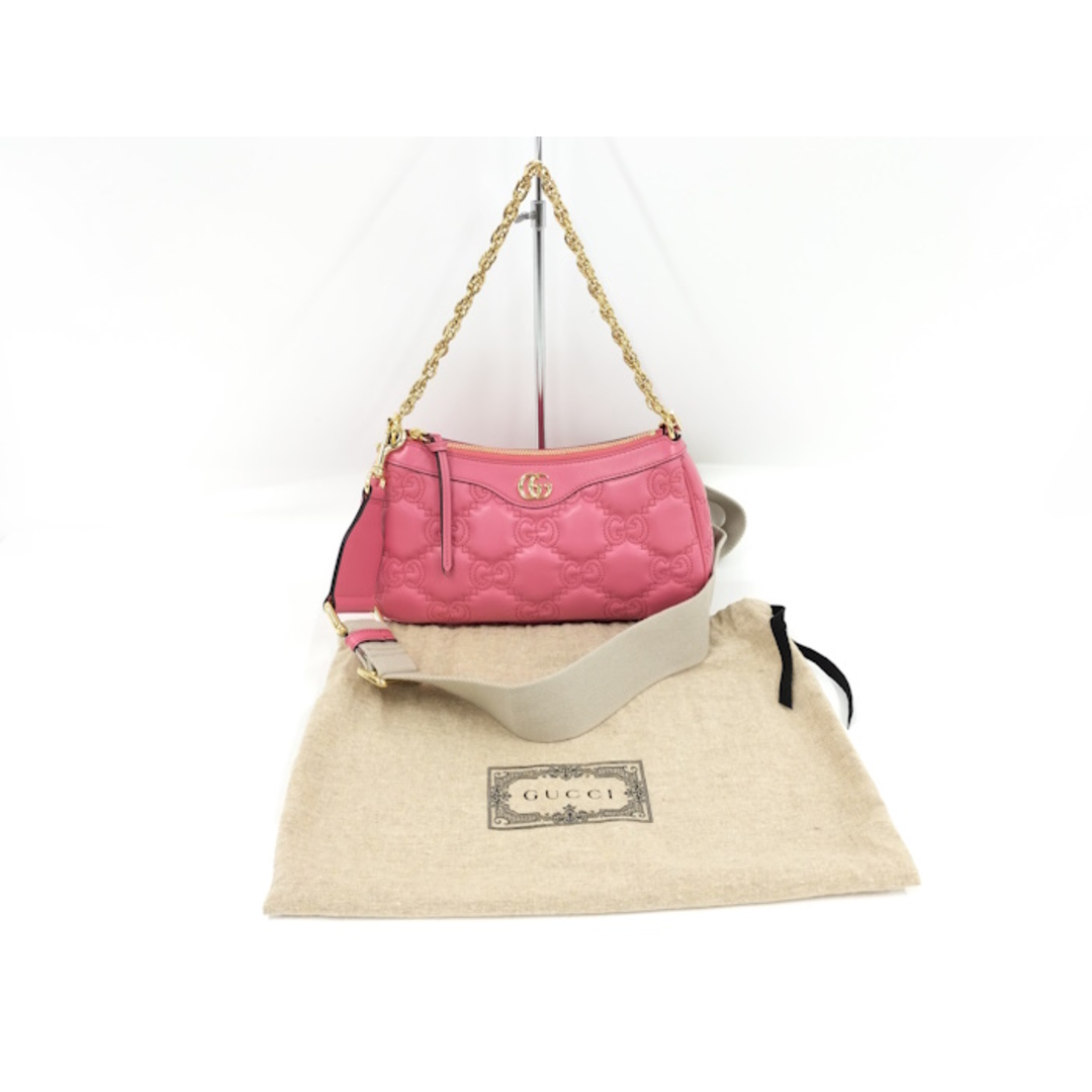 GUCCI - GUCCI ショルダーバッグ ピンク レザー 735049の通販 by GUCCI - GUCCI ショルダーバッグ ピンク レザー 735049の通販 by