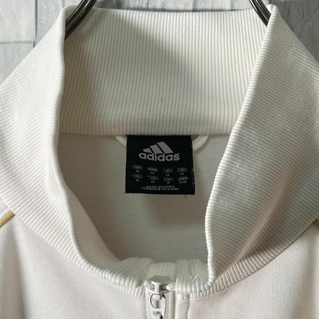 adidas トラックジャケット 万国旗タグ 超希少カラー アイボリー adidas トラックジャケット 万国旗タグ 超希少カラー アイボリー