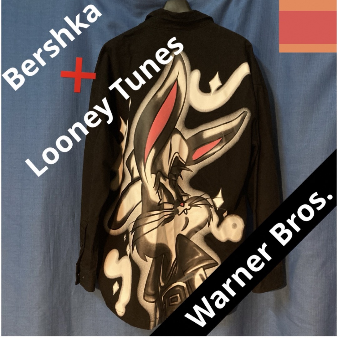 Bershka - 【LOONEY TUNES ×Bershka】バックスバニー シャツ Bershka - 【LOONEY TUNES ×Bershka】バックスバニー シャツ