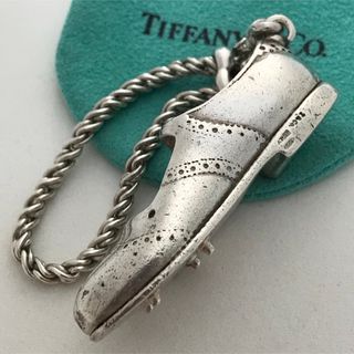 ティファニー(Tiffany & Co.)のTiffany ゴルフシューズ　キーホルダー希少(その他)