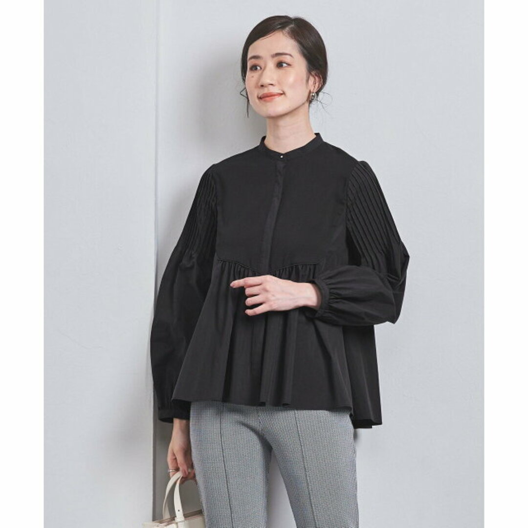 UNITED ARROWS - 【BLACK】【FREE】エンボス ピンタック ロング UNITED ARROWS - 【BLACK】【FREE】エンボス ピンタック ロング