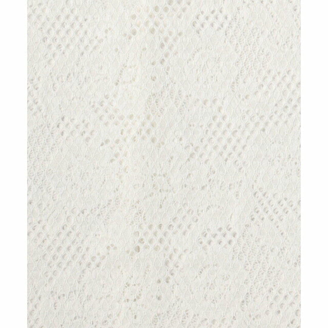 UNITED ARROWS - 【WHITE】レース ノースリーブ ワンピースの UNITED ARROWS - 【WHITE】レース ノースリーブ ワンピースの