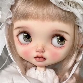カスタムブライス 海外作家様 惹かれる きれい ヴィンテージドール感(人形)