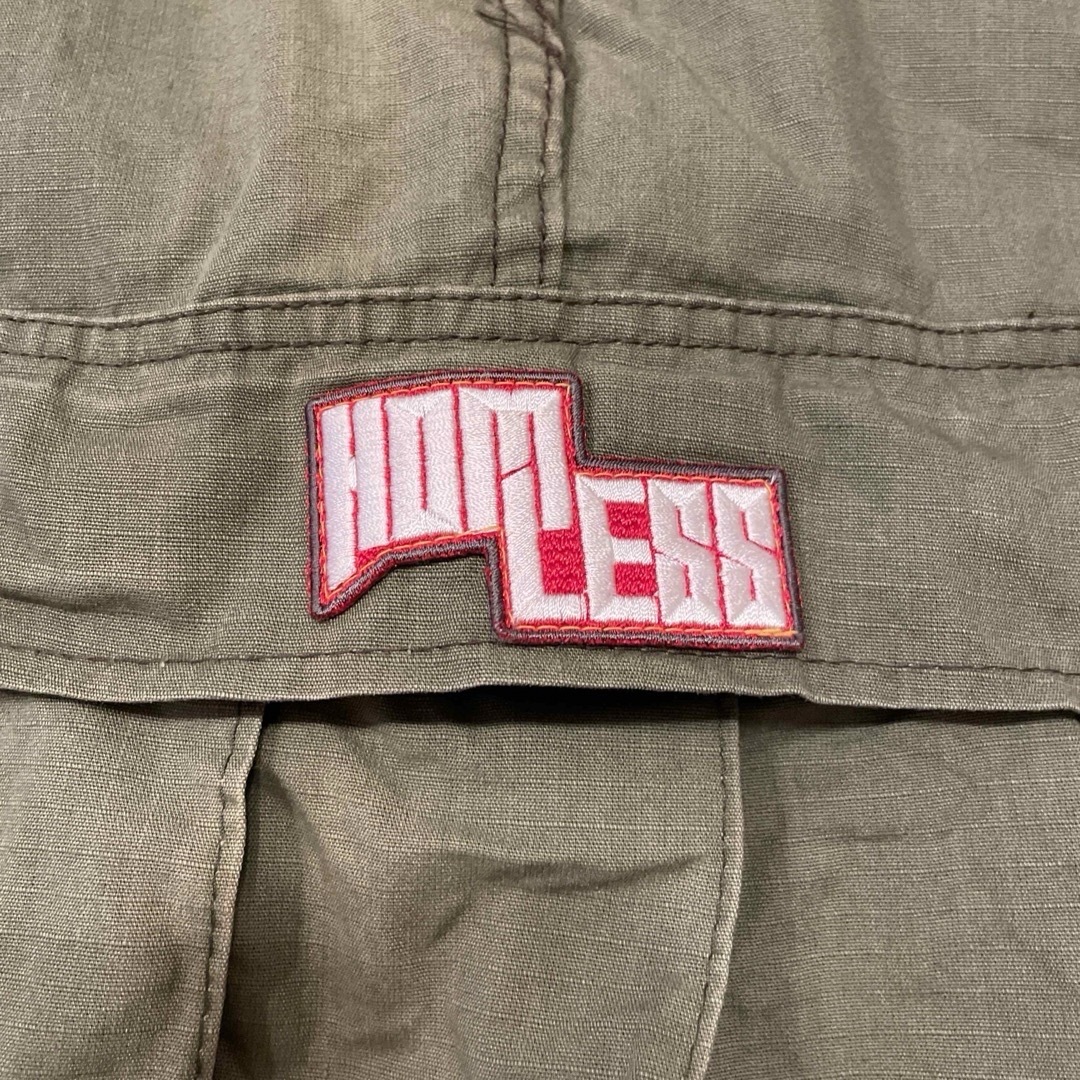 VINTAGE - 90s HOMLESSホームレスUSA製ハーフ バギー カーゴ VINTAGE - 90s HOMLESSホームレスUSA製ハーフ バギー カーゴ