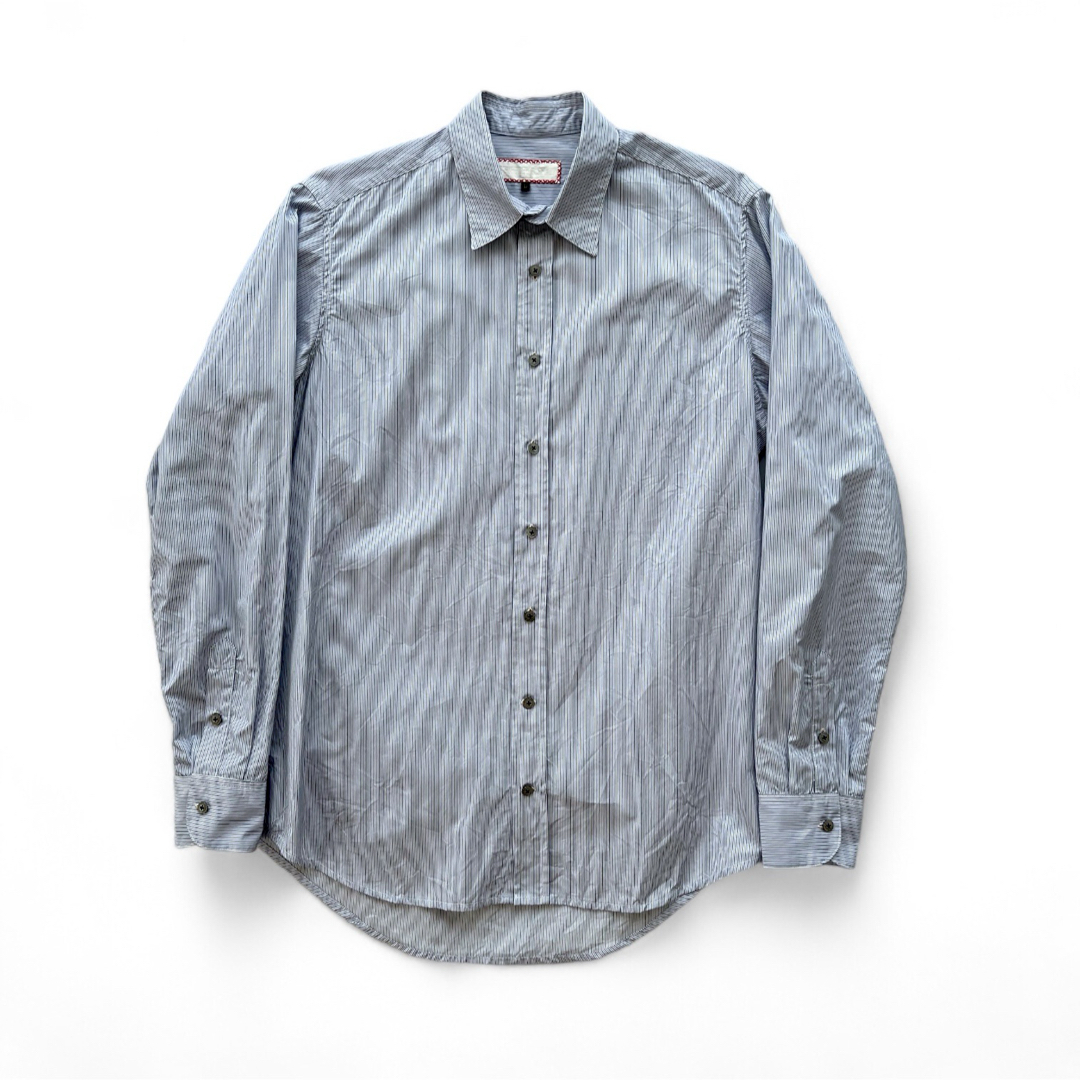 GEOFFREY B.SMALL ジェフリービースモール ストライプ柄シャツ GEOFFREY B.SMALL ジェフリービースモール ストライプ柄シャツ