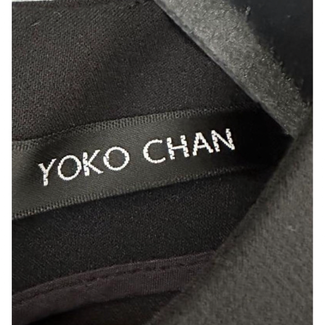 YOKO CHAN ヨーコチャン キャップスリーブブラウス 36 ブラック YOKO CHAN ヨーコチャン キャップスリーブブラウス 36 ブラック