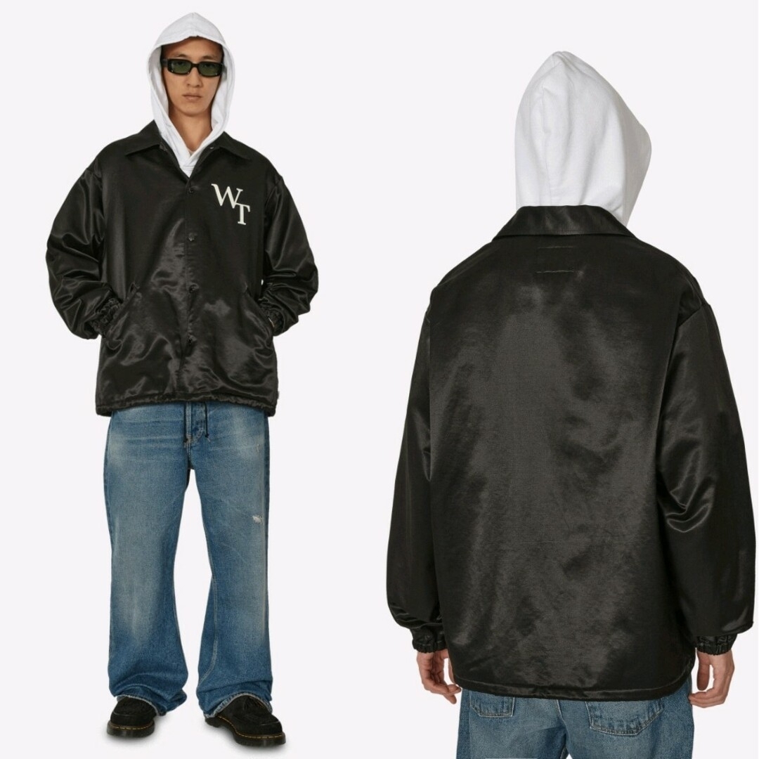 W)taps - 新品WTAPS CHIEF/JACKET/CTRY.SATIN.LEAGUE Lの通販 by W)taps - 新品WTAPS CHIEF/JACKET/CTRY.SATIN.LEAGUE Lの通販 by