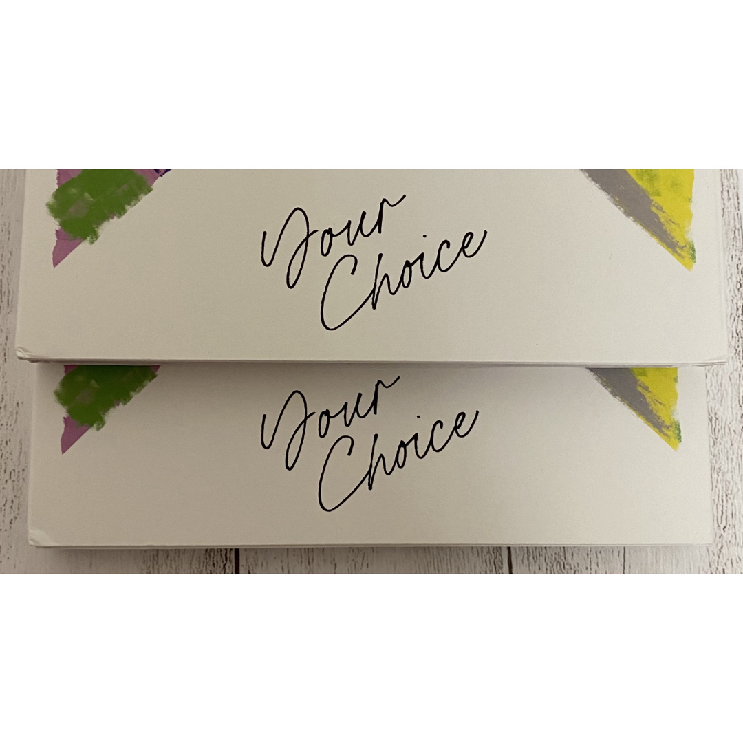 Your choice / X