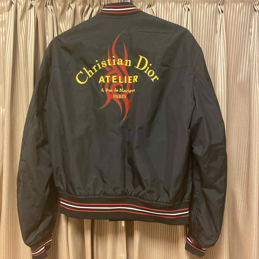 DIOR HOMME - 本物ディオールオムATELIERトライバル刺繍ボンバー DIOR HOMME - 本物ディオールオムATELIERトライバル刺繍ボンバー