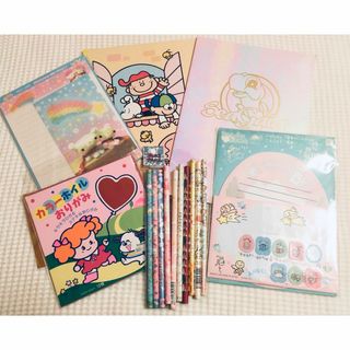 レトロ雑貨　まとめ売り　たまごっち　こにーちゃん　鉛筆　レターセット　希少(キャラクターグッズ)