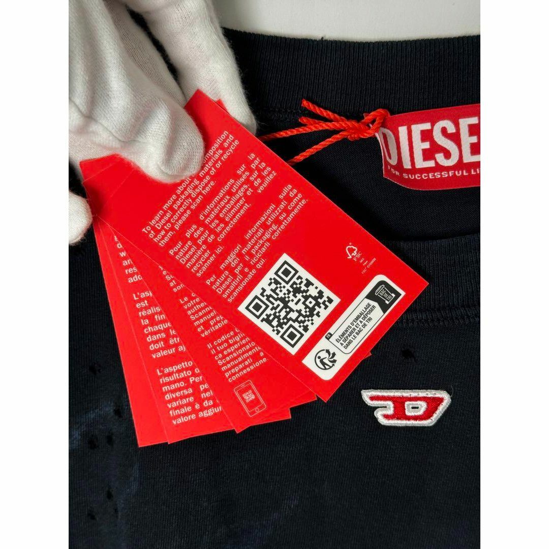 DIESEL ディーゼル モーガン着用 T-Crane-Ls-N2 M ブルー DIESEL ディーゼル モーガン着用 T-Crane-Ls-N2 M ブルー