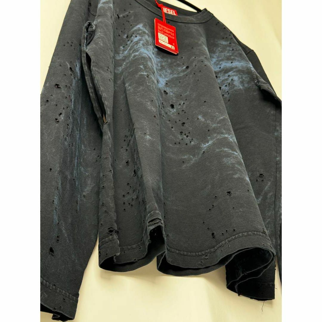 DIESEL ディーゼル モーガン着用 T-Crane-Ls-N2 M ブルー DIESEL ディーゼル モーガン着用 T-Crane-Ls-N2 M ブルー