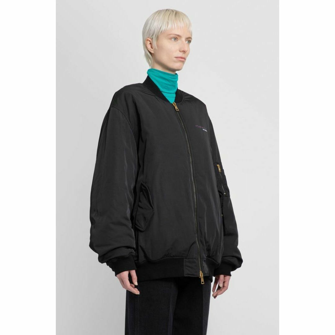 RAF SIMONS - ラフシモンズ Ataraxia bomber jacket ブラック RAF SIMONS - ラフシモンズ Ataraxia bomber jacket ブラック