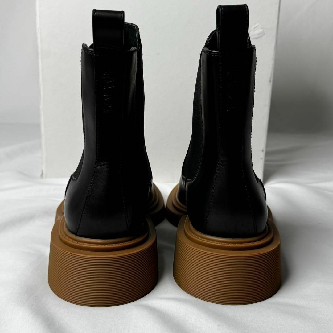 LOEWE - ロエベ ブーツ CHELSEA BOOT ブラック キャメル EU42の LOEWE - ロエベ ブーツ CHELSEA BOOT ブラック キャメル EU42の