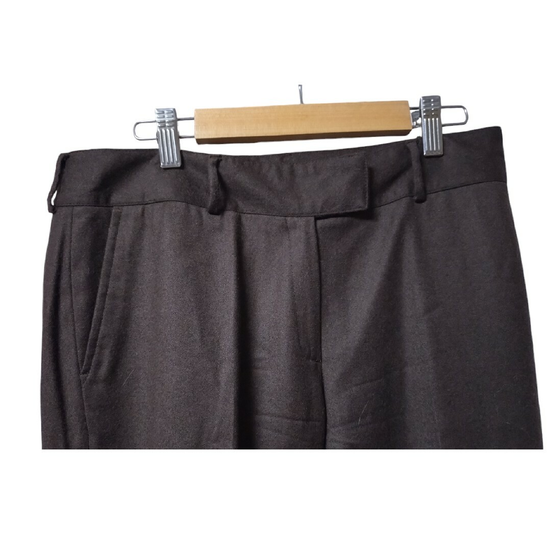 極美品 ROTA ロータ 秋冬 ウールパンツ ブラウン サイズ44 極美品 ROTA ロータ 秋冬 ウールパンツ ブラウン サイズ44