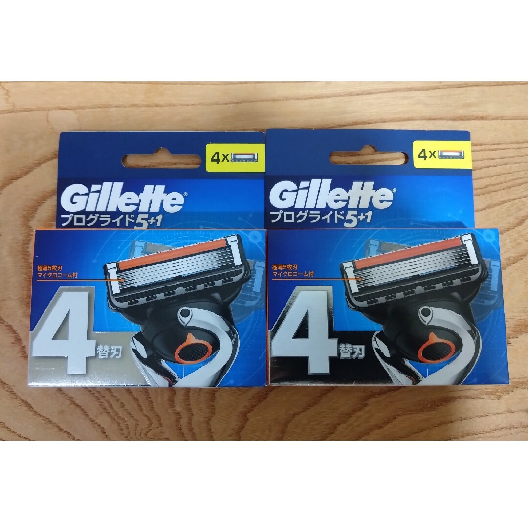 Gillette プログライド5+1 はちきれ 替え刃 4個入り 純正品 Gillette プログライド5+1 はちきれ 替え刃 4個入り 純正品