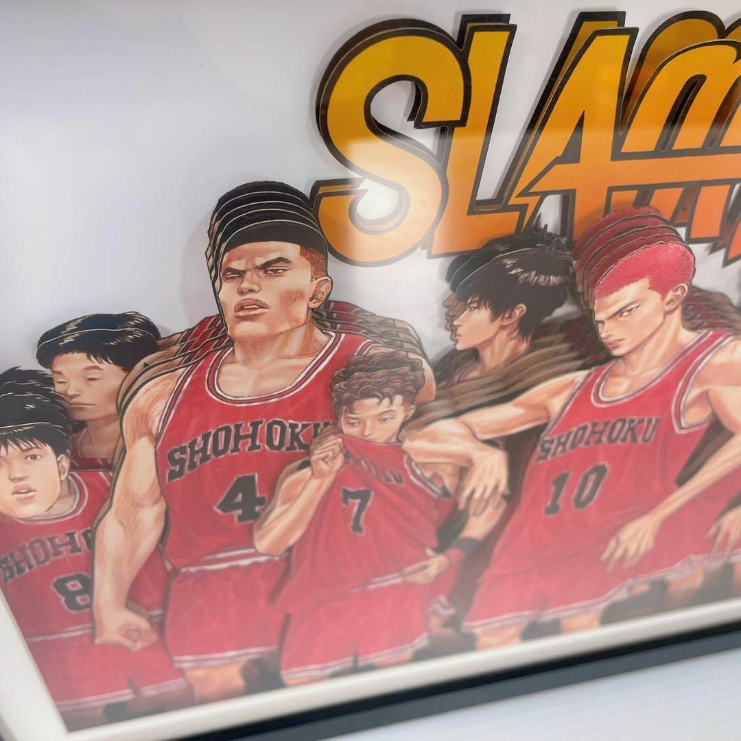 希少】SLAMDUNK スラムダンク 絵画 立体アート 3D 希少】SLAMDUNK スラムダンク 絵画 立体アート 3D