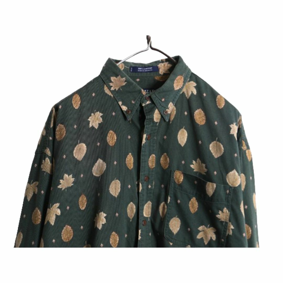 Ralph Lauren - 90s チャップス ラルフローレン 総柄 長袖 Ralph Lauren - 90s チャップス ラルフローレン 総柄 長袖