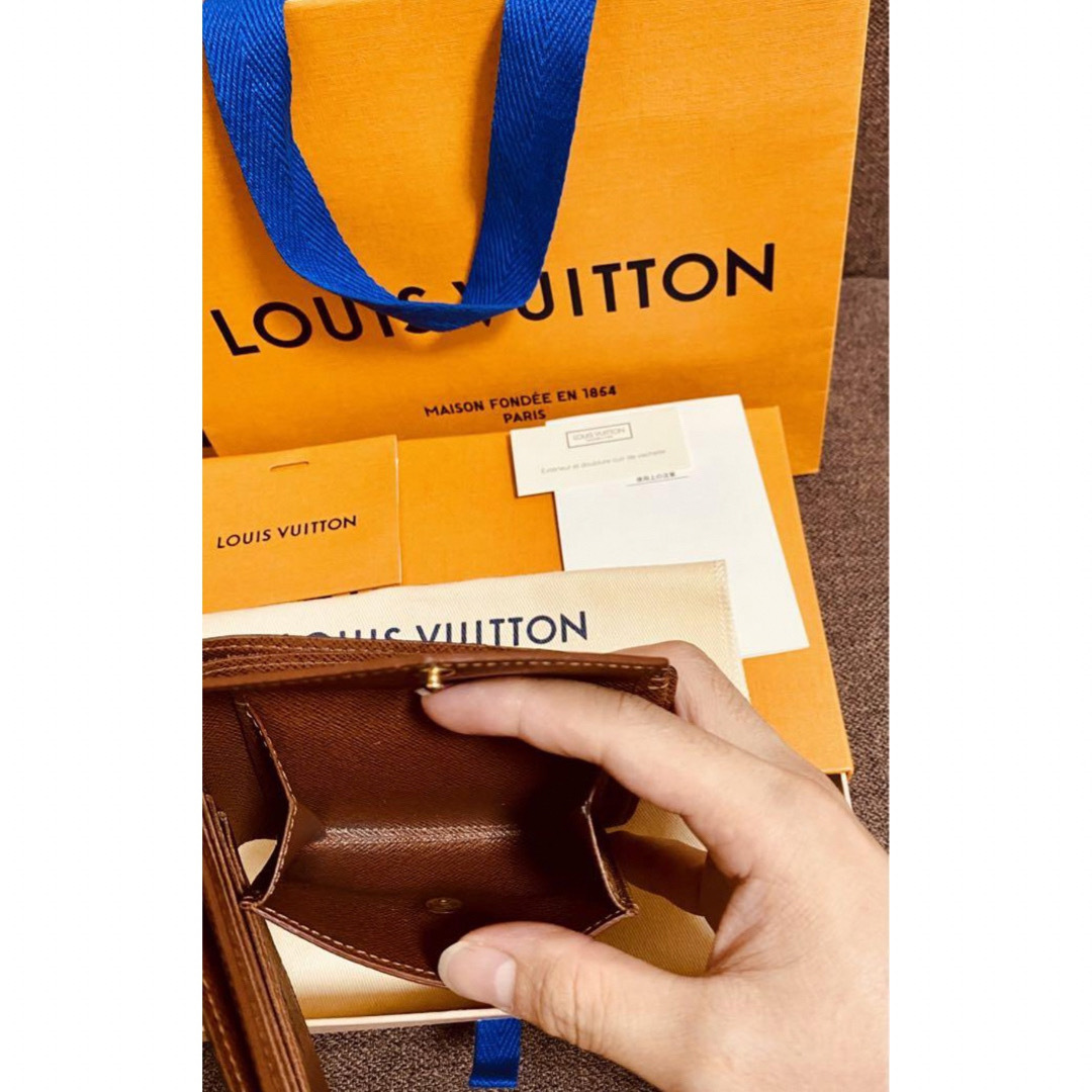 極美品】LV。ポルトフォイユ・マルコ NM。モノグラム。価格:80 極美品】LV。ポルトフォイユ・マルコ NM。モノグラム。価格:80