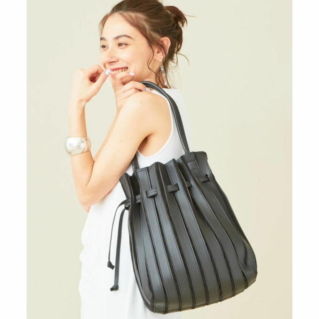 BEAUTY&YOUTH UNITED ARROWS - BY∴ フェイクレザー コンビパネルトートバッグ 未使用新品