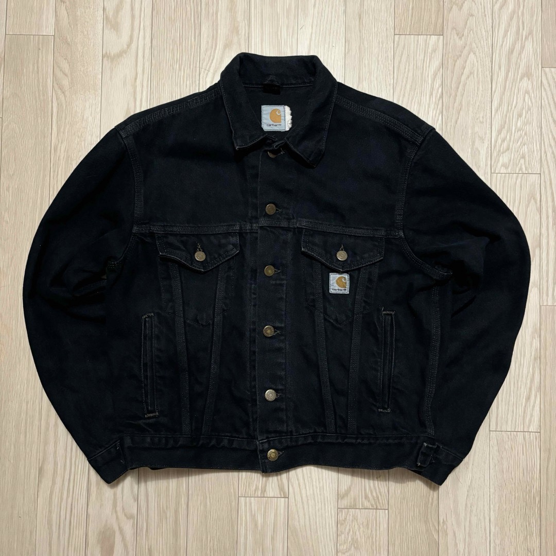 carhartt - 80s carhartt USA製 カーハート トラッカー デニム carhartt - 80s carhartt USA製 カーハート トラッカー デニム